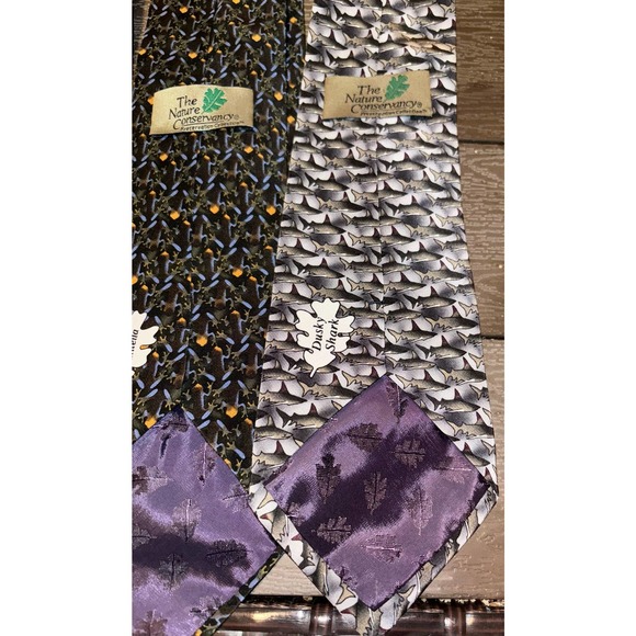 The Nature Conservatory 100% silk men’s neck ties (set of 3) - Picture 6 of 11